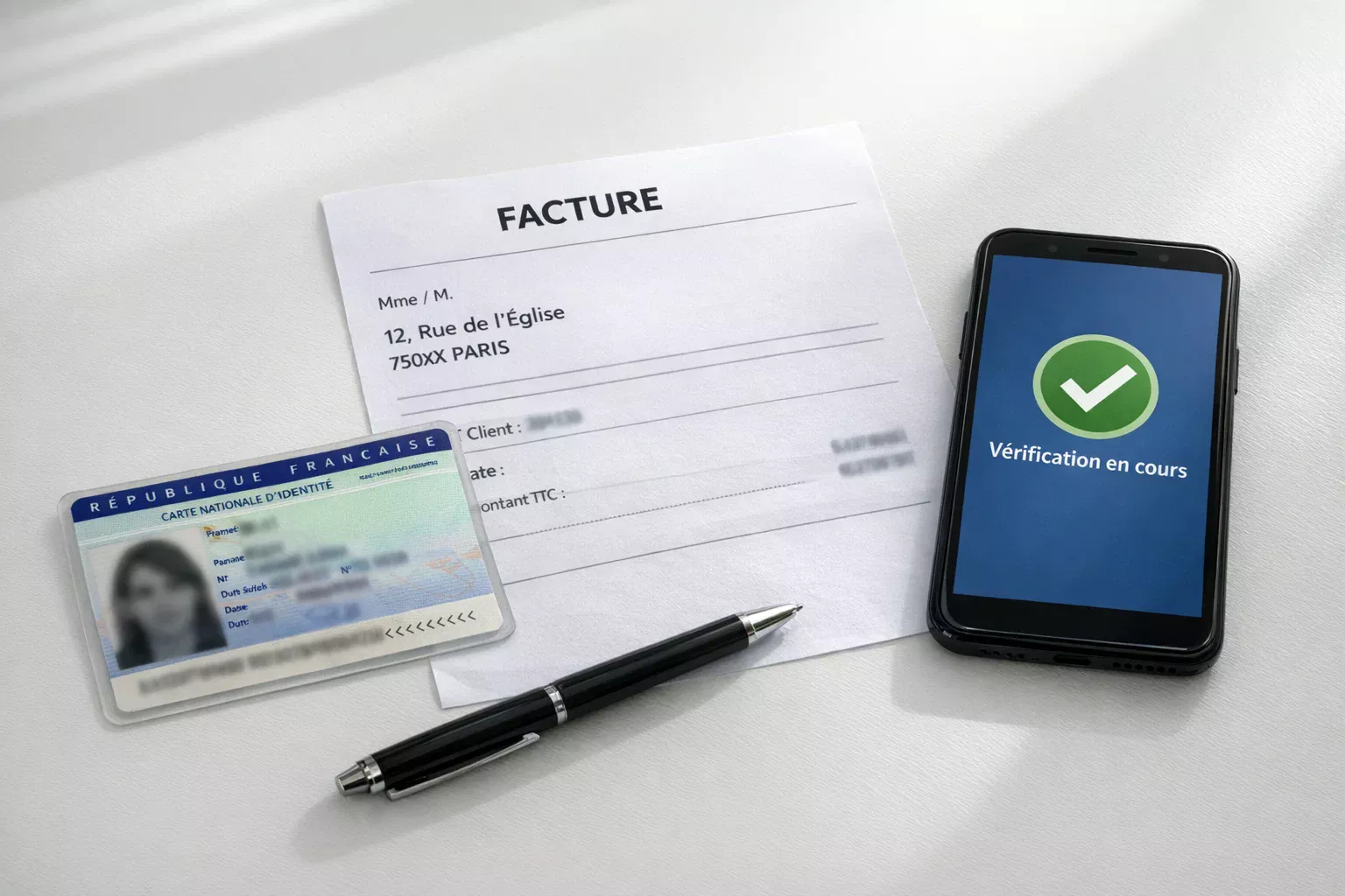 Documents d'inscription pour un compte de paris sportifs